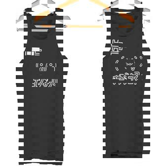 ´・W・`『チュウシャコワイ』 注射怖い 顔文字【変なtシャツ屋さん】面白 ポップ デザイン タンクトップ - Kawaiitshirt